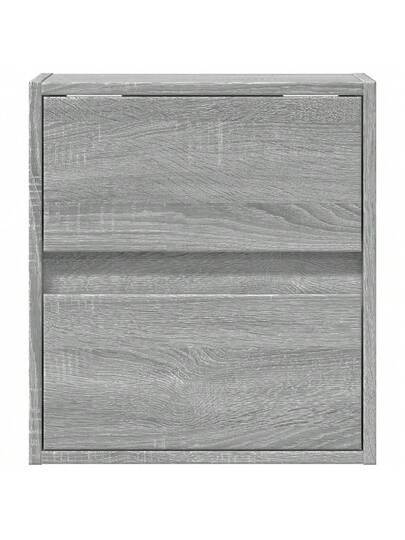 VidaXL TV Wand Units LED Pcs 41x31x45 Cm Grijs Sonoma Oak view 6