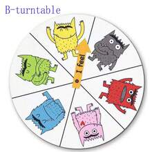 1 套毛毡板，附有《我的小情绪怪兽》、情绪怪兽故事书材料、幼儿教育教师资源、法兰绒或毛毡板互动故事教学套件、学校用品、返校季