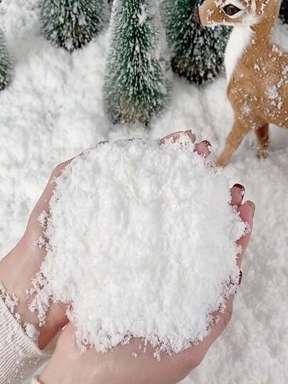 1/3/5pcs Artificial Snow Powder, Fake Snow Flakes, Photo Props, Scene Decor, Holiday Decor, Room Decor, Home Decor, Office Decor, Theme Party Decor, Christmas Decor Christmas Decorations Winter Christmas Decorations Home Christmas Gifts Christmas Decor
