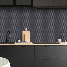 1/10 pezzi Adesivi per piastrelle a esagono da applicare, 12*12 pollici, adesivi murali in vinile, adesivi per paraschizzi da cucina, piastrelle da parete per cucina e bagno fai-da-te, decorazione per la casa - Multicolore - Visualizzare 14