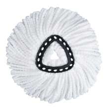 3 PCS Triangle Cleaning Mop Head Replacement For O-Cedar EasyWring Microfibers Mop Refill - trắng - Xem 5