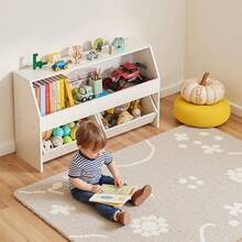 Grid Wooden 31-40inch White