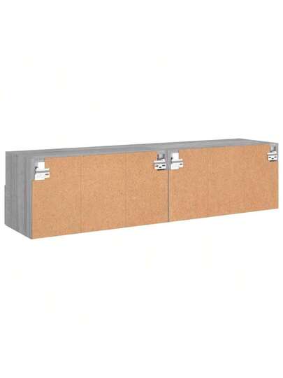 VidaXL TV Wand Units Pcs 60x30x30 Cm Processed Wood Grijs Sonoma Oak view 10