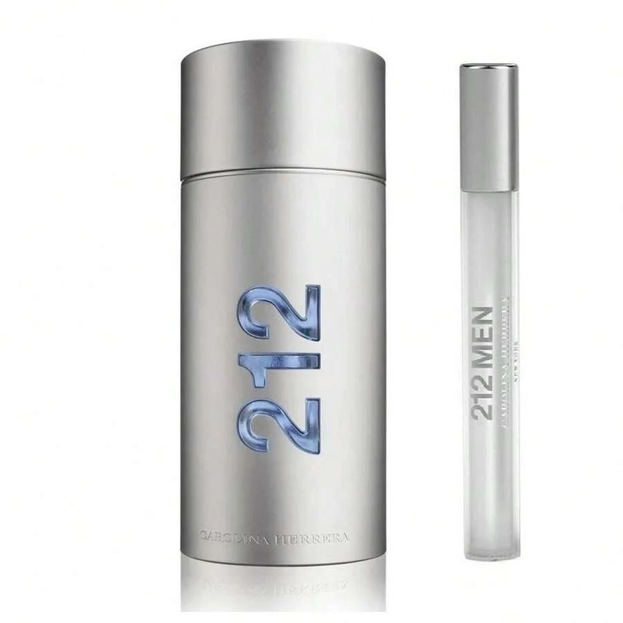 Carolina Herrera 212 2 件套男士套装 (EDT 100ml+EDT 10ml) EDT 香水 3.4oz/100ml+0.33oz/10ml 持久经典优雅性感现代女友妻子母亲朋友男朋友丈夫父亲兄弟生日毕业派对旅行露营户外学校校园旅行节日夏季秋季夏季精选夏季必备品夏季经典 CH 庄严奢华轻松优雅简约奢华甜美风格 - 多樣化香型 - 查看 1