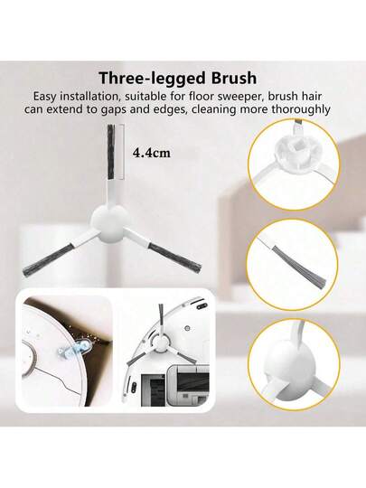 Compatible Xiaomi Robot Stofzuiger S20+ S10 Plus S20 S10+ B108GL B105 B108CN B113CN Parts Accessories Main Side Brush Hepa Filter Mop Cloth Replacement view 9