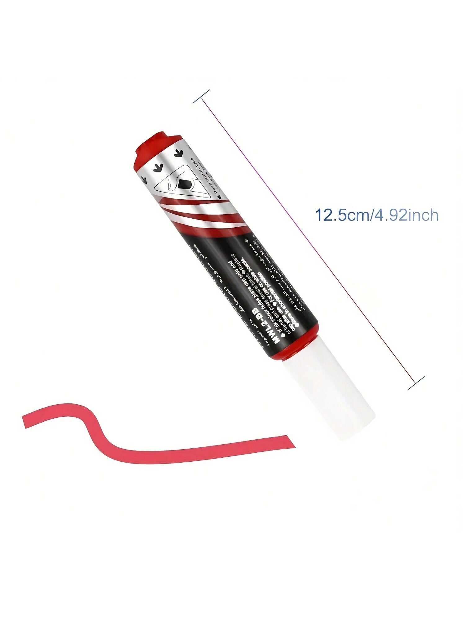 طقم 4 أقلام تحديد قابلة للمسح على السبورة البيضاء...