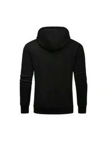 Comfortable Hoodie Katseye Men & Women Casual Oversize Hoodies Long Sleeve Pullovers Thicken Couple Hoodie Hooded Sweater Velvet Couple ClotheAutumn/Winter New Arrival: Long-Sleeve Hooded Sweatshirt For Men And Women-L91 - 黑色 - 查看 4
