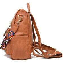 Women's Fashion Backpack Multi - Purpose Convertible Satchel Shoulder Bag Travel Bag - Black Black-hardware - View 7