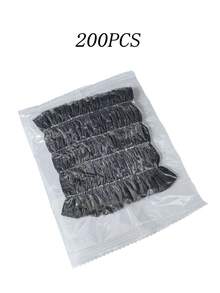 1/10/20/25/50/100/200 片装一次性SPA头带，柔软无纺布面部发带，弹性面部头带，布质弹性护肤化妆桑拿洗脸产品，女士 - 白色 - 查看 14