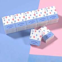 OBOVAY Portable Pocket Tissues, Portable Mini Pocket Napkins, Travel Size Tissues - Multicolor - View 5