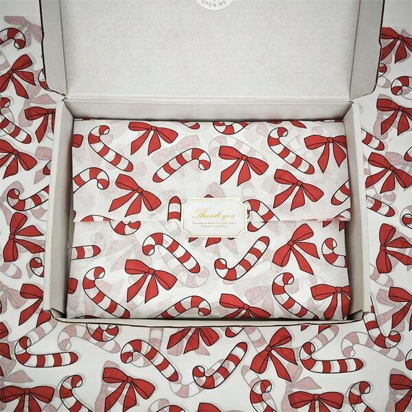 15/40 Sheets Christmas-Style Candy Patterned Tissue Paper , Handmade Wrapping Paper, Candy & Bowknot Design, Fragile Item Protection, Gift Box Filling, Party & Holiday Decoration - Christmas, Festive, Packaging,Christmas Decoration, Holiday Decoration,Christmas Gift Wrapping Paper Christmas Christmas Decorations Christmas Pajamas Christmas Gifts Christmas Decor