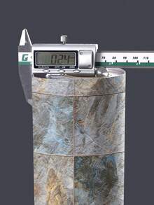 1 Roll 1m/3m/5m Vintage Blue Gray Geometric Stone Pattern Removable And Self-Adhesive Vinyl Wallpaper, DIY Home Decor For Bedroom, Kitchen, Living Room, Bathroom, Cabinet, Furniture Renewal Wall Paper Wall Stickers Room Decor Wall Decor Wallpaper Peel And Stick Bathroom Decor