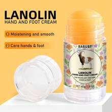 BARUBT 2pcs Lanolin Foot Cream - Glycerin-Free Moisturizing Balm, Suitable For Dry, Rough Heels, Low Allergenicity, Portable, All Skin Tones, Unisex, Holiday Gift, Foot Care Product, Easy To Use, Recognizable Scent, Skin Soothing Care