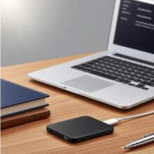 Supporte une capacité de 30 To Disque dur portable carré Disque SSD portable Boîtier de stockage de données USB Disque dur externe portable