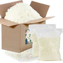 1磅/2磅大豆蜡烛蜡，适用于蜡烛制作袋，优质天然大豆蜡片