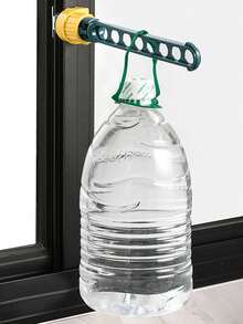 1个8孔窗台晾衣架，夹式窗台阳台晾衣架，便携式旅行窗台户外晾衣架，室内外均可使用，轻便耐用，节省空间，速干多功能衣架，夹式设计，安装简便，适用于纤细窗框，是公寓、宿舍、房车、露营旅行的理想之选，适合春夏换季晾晒衣物，时尚实用，家居配件，小巧可折叠，方便旅行携带，是理想的衣物收纳整理器。 - 彩色 - 查看 1