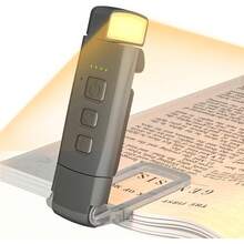 Lámpara de Lectura Recargable Portátil con 9 LEDs y 3 Modos - Blanca - Ver 7