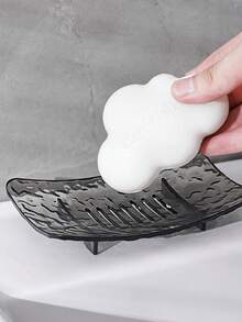 1个高端皂碟架，防水皂托，浴室梳妆台皂碟架，无需钻孔 - 彩色 - 查看 12