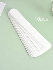 10 Adesivi invisibili monouso per visiera di cappello, agente protettivo neutro di grandi dimensioni anti-sudore e anti-sporco, fodera assorbente inodore, con design autoadesivo, molto adatto per colletto/polsino della camicia, mantenendo la camicia pulita e fresca, amichevole per la pelle, senza residui