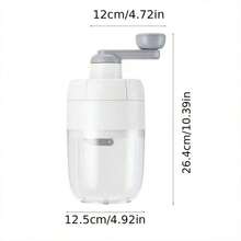 手动刨冰家用家庭刨冰摆摊碎冰手工制作破冰机冰砂机碎冰机适合居家户外使用万圣节圣诞节万圣节礼物