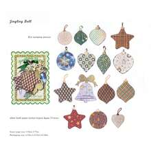 Zestaw 30 naklejek z serii "Boże Narodzenie – Wyznanie" w stylu vintage, do scrapbookingu, prowadzenia dziennika, dekoracji DIY - Wielokolorowe - Zobacz 18