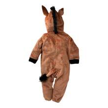 Disney Footless Romper With Embroidered Hat - Brown - View 4