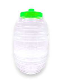 Barril Vitrolero Plástico dispensador agua eventos fiestas cucharón 15L 1Pz bebida portátil resistente fácil llenar vaciar - Multicolor - Ver 5