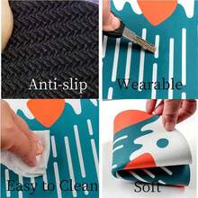 6 buc/set sau 420 buc/70 seturi suporturi pentru băuturi cu imprimeu de Moș Crăciun și paiete, suporturi rotunde absorbante din cauciuc, cu fund moale din cauciuc gros de 10 cm/2 mm, suport din cauciuc moale, suporturi decorative, potrivite pentru căni, decor pentru masă de bucătărie, decor pentru bucătărie, decor pentru masă