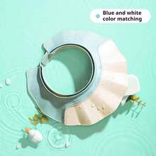 1 件装防水婴儿洗发神器 - 柔软护眼护耳浴帽，适合男孩和女孩，可调节婴儿浴帽 - 浴室必备，保护眼睛和温和洗发 - 柔软亲水头套，适合儿童沐浴时使用，圣诞节、万圣节家居浴室装饰秋季装饰返校季的彩色选择 - 多色 - 查看 20