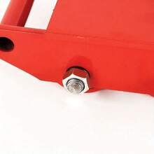 YUNRUX 12 Ton Machinery Mover Machine Dolly Skate Machinery Roller Mover Cargo Trolley