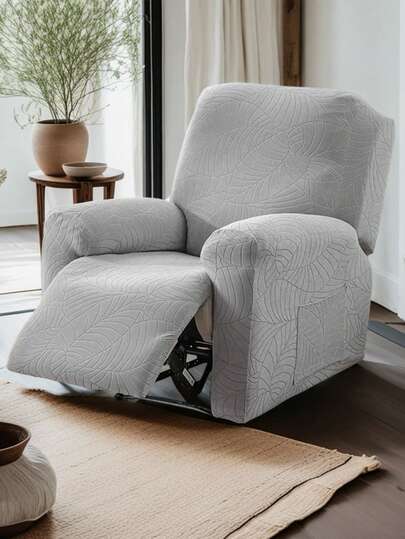 غطاء كرسي مستلقي مقاوم للماء بجيب، غطاء واحد لكرسي مستلقي فردي، غطاء أريكة استرخاء، قطعة واحدة