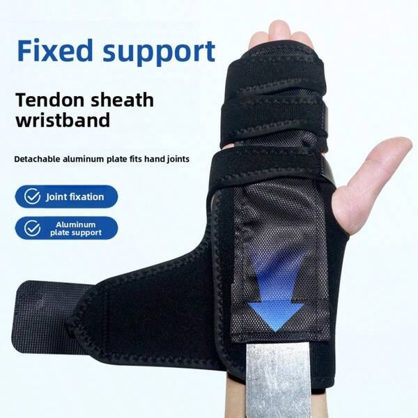 Férula de fijación para dedos y muñeca, férula envolvente para huesos de los dedos, férula de fijación de muñeca multifuncional para fracturas y esguinces de los dedos, material de tela OK
