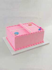 1 Stück quadratische weiße Schaumstoff Kuchenmodelle, Schaumstoff Ringe zum Dekorieren und Herstellen, Backen Präsentation, Hochzeitstorte Design, DIY Projekte leere Schaumstoff Ringe, Geburtstagstorte, Weihnachtsfeier Torte oder Trockenblumen Dekorationsarrangement, Dekorationen Skulptur Modelle Kunst Blumenarrangement und Bastelbedarf, Valentinstag, Ostern und andere Feiertags Torte Dekoration weiße Fake Torte Attrappe, Schulanfang, Weihnachten (Halloween)