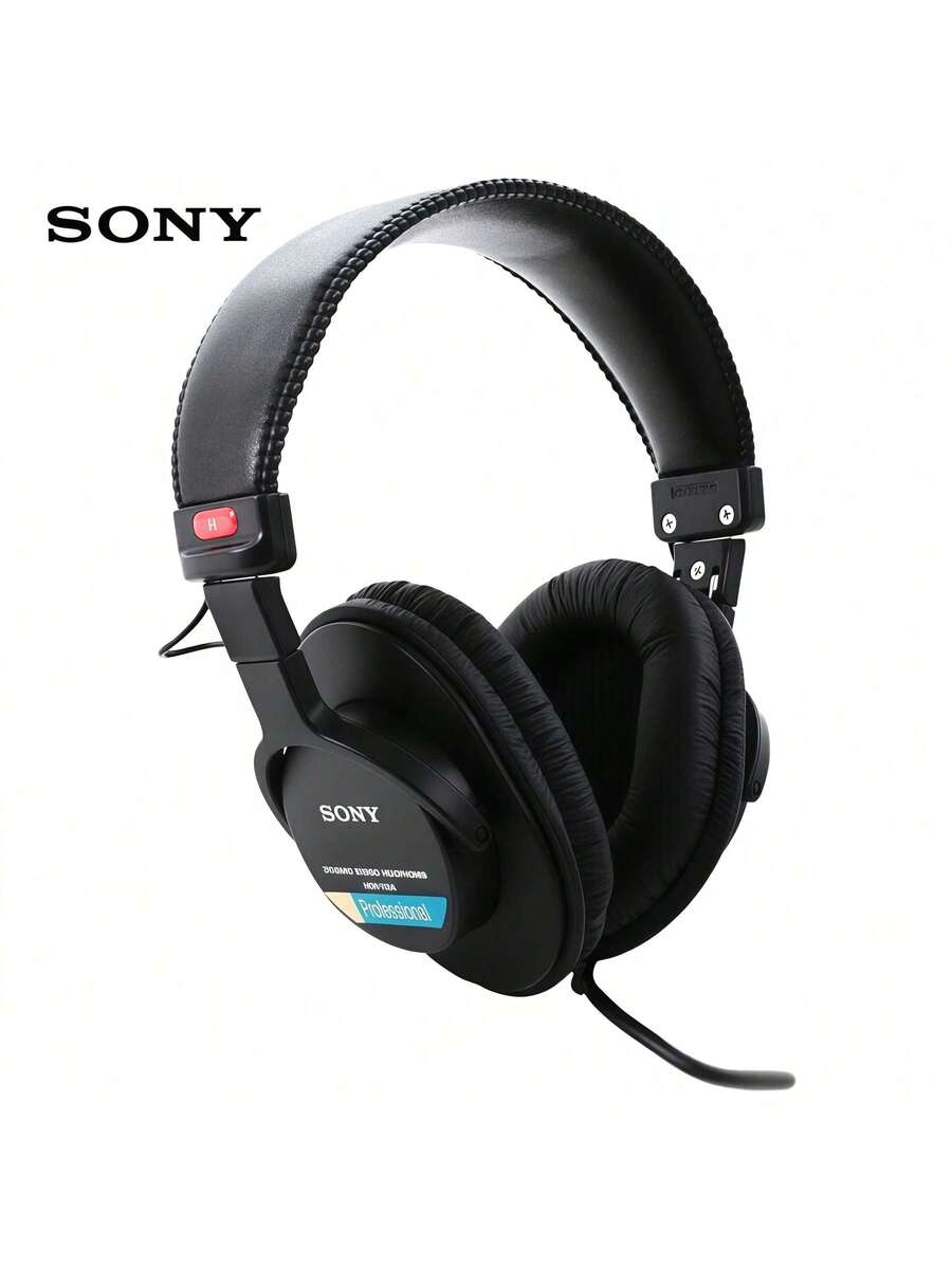 Sony MDR-7506 經典工作室監聽耳機 封閉式耳罩減少洩漏 人聲樂器細節清晰呈現 - 黑色 - 查看 1