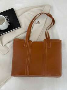 女士手提包 - 棕色 - 查看 3