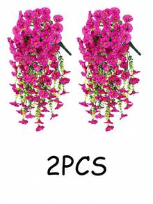 Colorful Artificial Plant Flowers, Silk Daisy Eucalyptus, Morning Glory Hanging Basket Uv Resistant, For Outdoor Decoration, Courtyard Decoration, Garden Decoration, Corridor Decoration, Terrace, Wedding Decoration, Hand Bouquet, Summer Decoration, Home Decoration, Living Room And Bedroom Decoration, Desktop Decoration, Wall Decoration, Vase Flower Arrangement