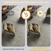 4 Größen selbstklebende Keramikfliesen mit Gold- und Silberoptik, 50 x 50 cm, wasserdicht für Wandverbindungen, Dichtungsstreifen, schöne Keramikfliesen für Hoteldekorationen