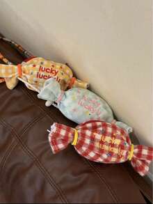 1 pezzo Portafoglio a forma di caramella colorata macaron - Mini borsa a pendente per auricolari, Portamonete multifunzionale in poliestere con chiusura a cordoncino, Portafoglio mini a forma di caramella colorata, Borsa portamonete carina per auricolari multifunzionale, Accessorio da appendere e custodia per auricolari - Design con angoli arrotondati, Borsa compatta con stampa divertente, Custodia alla moda e durevole per tutte le stagioni, Perfetto regalo per Natale, Ognissanti e compleanni