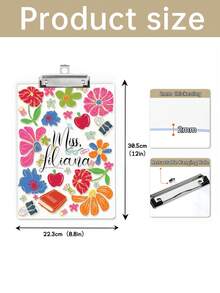 Custom Acrylic Clipboard For Teacher,Personalized Teacher Clipboard,Back To School Gift,Teacher Appreciation Gift,Clipboard Teacher Gift,Teacher Appreciation Gifts, Personalized Teacher Name Clipboard, Custom Acrylic Clipboard With Teacher Name, Elements Teacher Clipboard - Multicolor - View 6