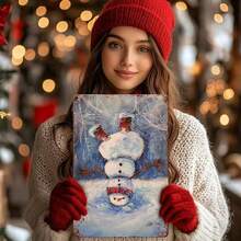 Rustic Christmas Metal Sign Plaque Custom Festive Wall Art For Winter Home Or Gift Decoration Home Decor Christmas Decorations Room Decor