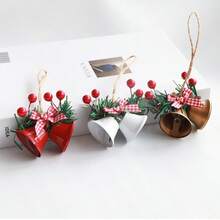 4pcs Christmas Bells, Christmas Ornaments, Party Decorations, Festival Decorations, Small Bell Gifts, Rich In Fun