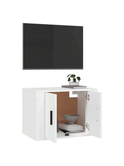 VidaXL TV Wand Unit 57x34.5x40 Cm Wit view 5