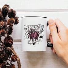 1PC11 Oz Ceramic Coffee Cup - Hand Washable Only, Bisphenol A Free, Insulated, Reusable, Cute Cat Printed Coffee Cup, Suitable For Multiple Uses - Perfect Gift For Cat Enthusiasts On Christmas, Thanksgiving, Valentine's Day, Father's Day, And Mother's Day, Ideal For Juice, Milk, Coffee - Perfect Birthday And Holiday Gift For Family, Gift For Him, Funny Mug