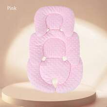 Cojín para asiento de cochecito de bebé, cojín de asiento de coche universal, almohadilla de asiento de felpa gruesa y cálida de doble cara para bebé recién nacido, accesorios para cochecito, esencial para pasear al bebé - Multicolor - Ver 9