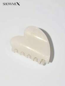 Neue farbenfrohe herzförmige Haarspange, hochwertige vielseitige Klemmspange, handgefertigt mit Diamanten besetzt, individuell bedruckbar mit Logo/Name, einfaches & niedliches Haaraccessoire für Frauen, geeignet als Geschenk für Mutter oder Freundin