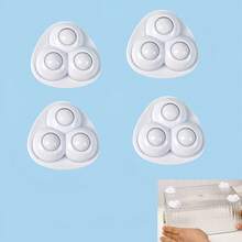 Plastic Cosmetic Storage Box, Gold Decorative Trim, Storage Box, Organizer Box, Desktop Storage Box, Plastic Organizer Box, Suitable For Cosmetic Storage & Display, Also Can Be Used As Christmas Gift, Multi-Functional Storage Box Set - Suitable For Cosmetics, Snacks, Etc. - Applicable For Kitchen, Bathroom And Dorm, Casters Optional - Multicolor - View 14