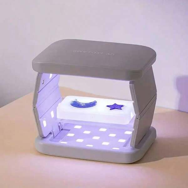 Luz LED UV gris 48W de curado rápido con 38 lámparas, luz UV de resina de dos caras, sin ajuste de tiempo (1m, 2M), utilizable por separado, lámpara UV grande para curado de resina, joyería, manualidades DIY