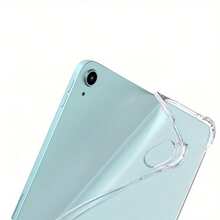 Transparent Protective Case For 2022 10th Gen 5/6th 9.7", 7/8/9th 10.2", Pro 11" 2018-2024, Air 11" 2024, Air5, Air4, Mini6, 7. Soft Protective Cover With 4 Corner Air Cushions, Anti-Scratch, High Clarity, High Transparency. Great Gift For Family And Friends. Protective Case. - Clear - View 5
