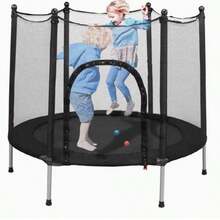 Trampoline Jumping Tumbling Children's Jumping Mat Color Black - Black - View 9