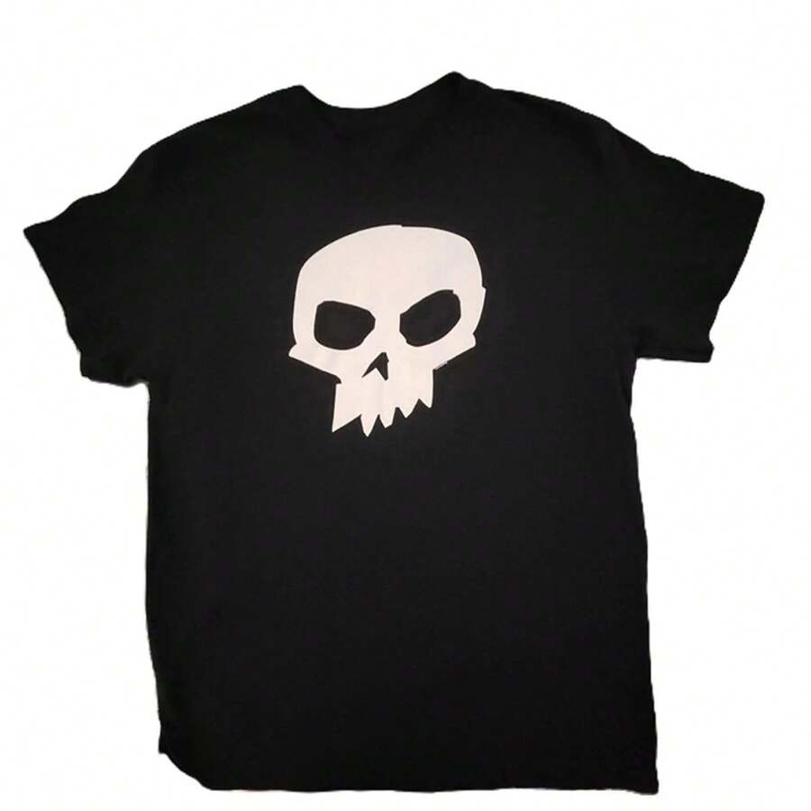 Disne Toy Storys Clothing, Peripheral Pattern Printing Summer Luxury Brand Pure Cotton Men's And Women's T-Shirts Short Sleeves - 黑色 - 查看 1